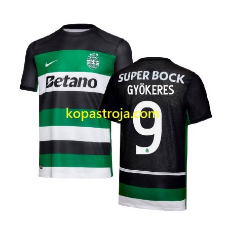 Billiga Fotbollströjor Sporting Clube de Portugal Gyokeres 9 Hemma tröja 2024/25 Kortärmad